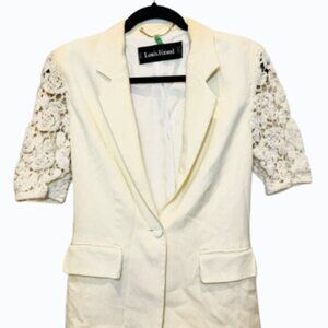Louis Feraud Vintage 80s 90s 2-Piece Skirt Suit Paris Sz 6